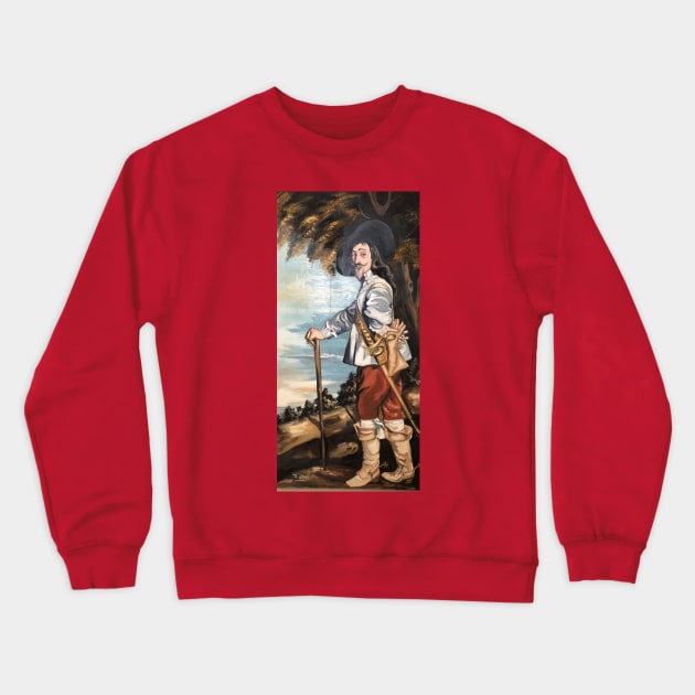 Musketeer Painting by my Father Crewneck Sweatshirt by CocoBayWinning 